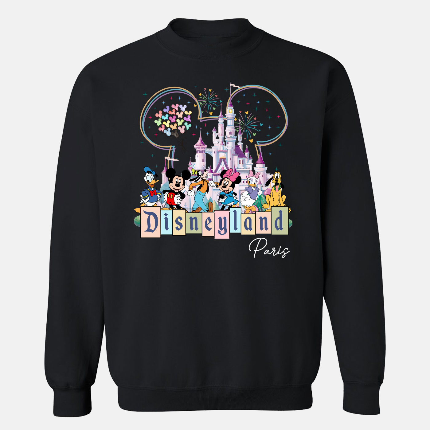 Mickey Disneyland Castle Sweatshirt - Second View