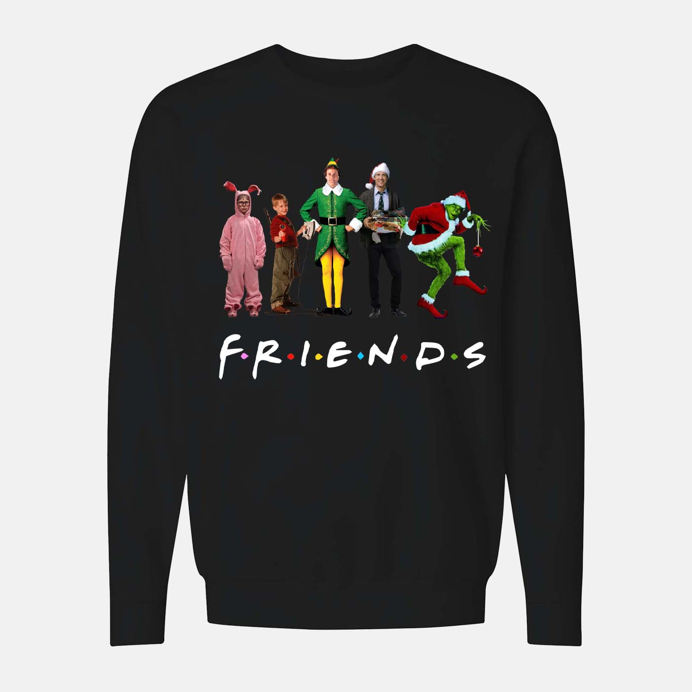 Christmas Friends Sweatshirt - Second View