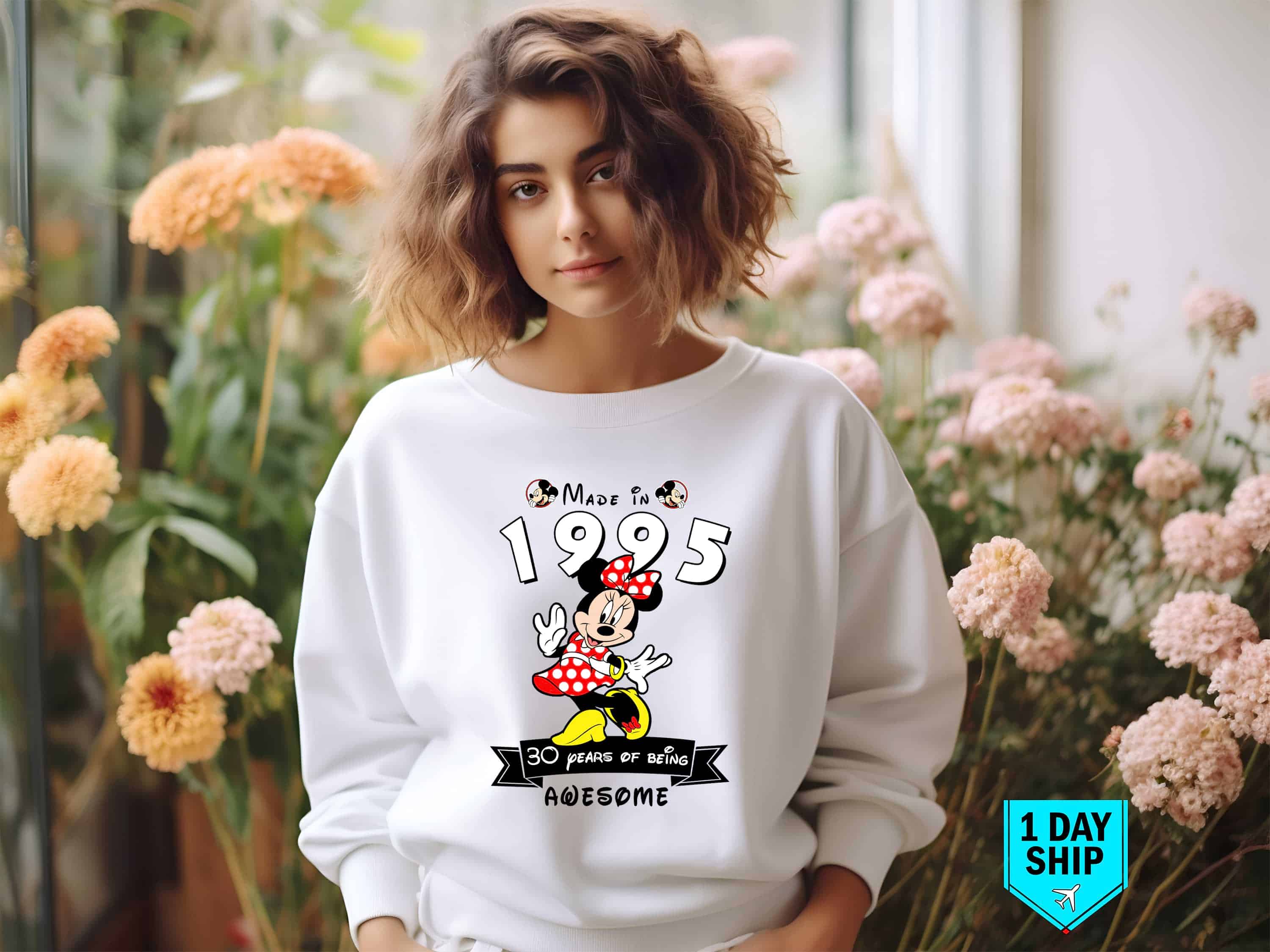 Mickey Minnie Birthday Sweatshirt