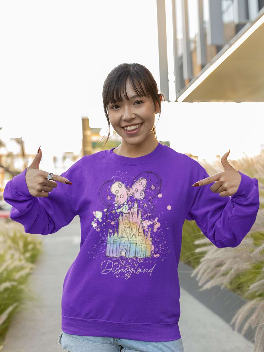 Colourful Disney Castle V2 Sweatshirt