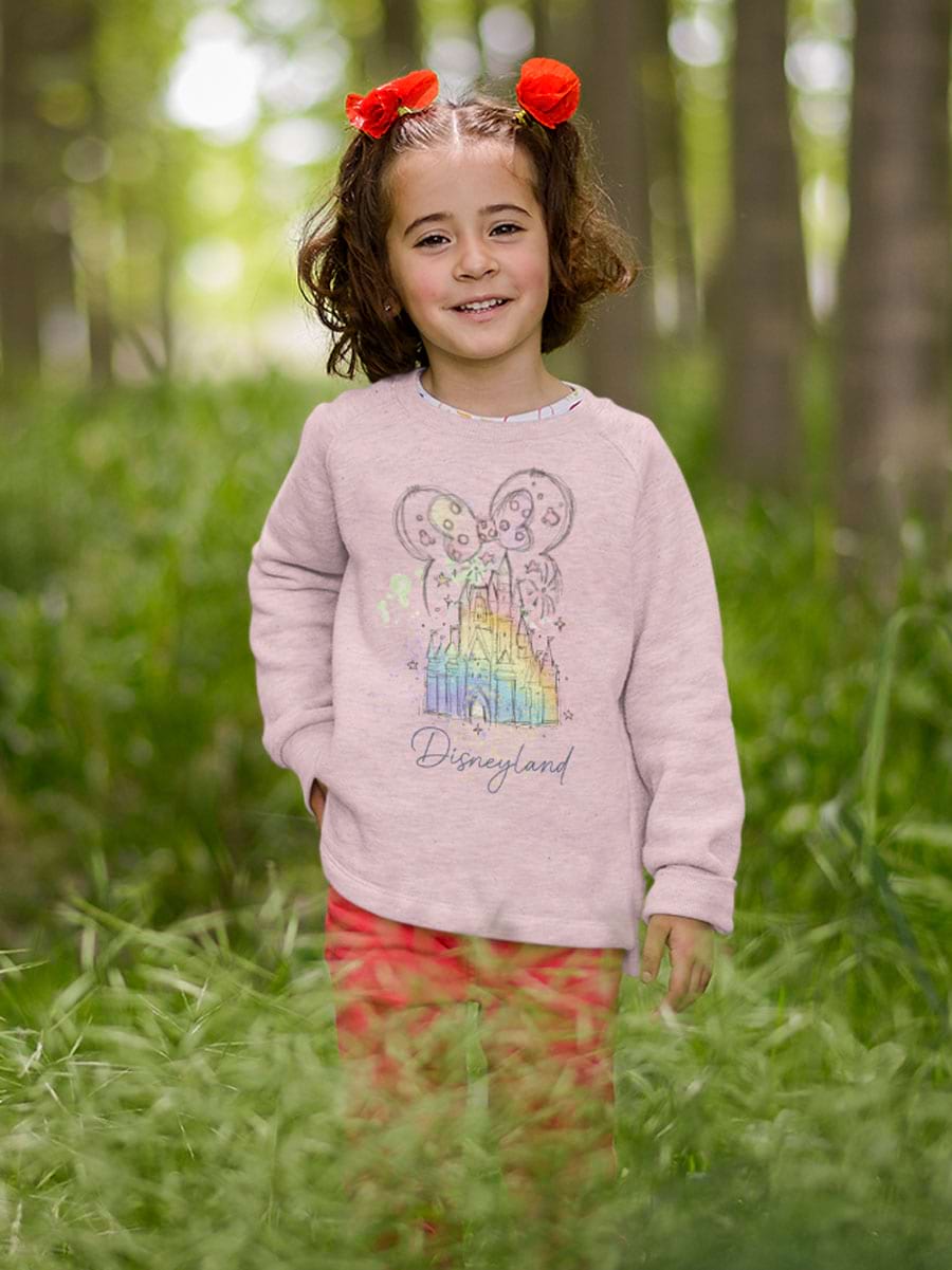 Colourful Disney Castle V2 Sweatshirt - Second View