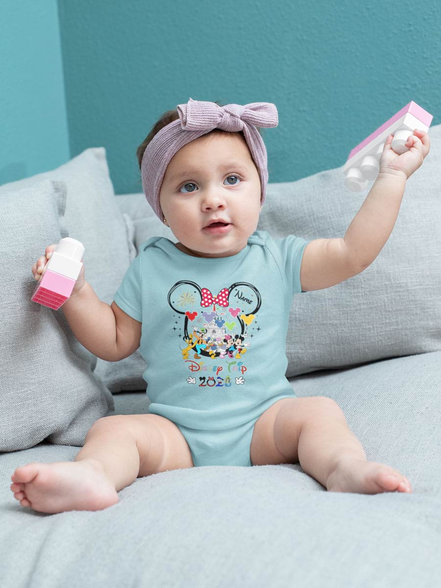 Disney Trip Mix Friends Babysuit