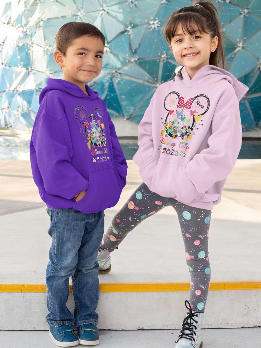 Disney Trip Mix Friends Hoodie - Second View