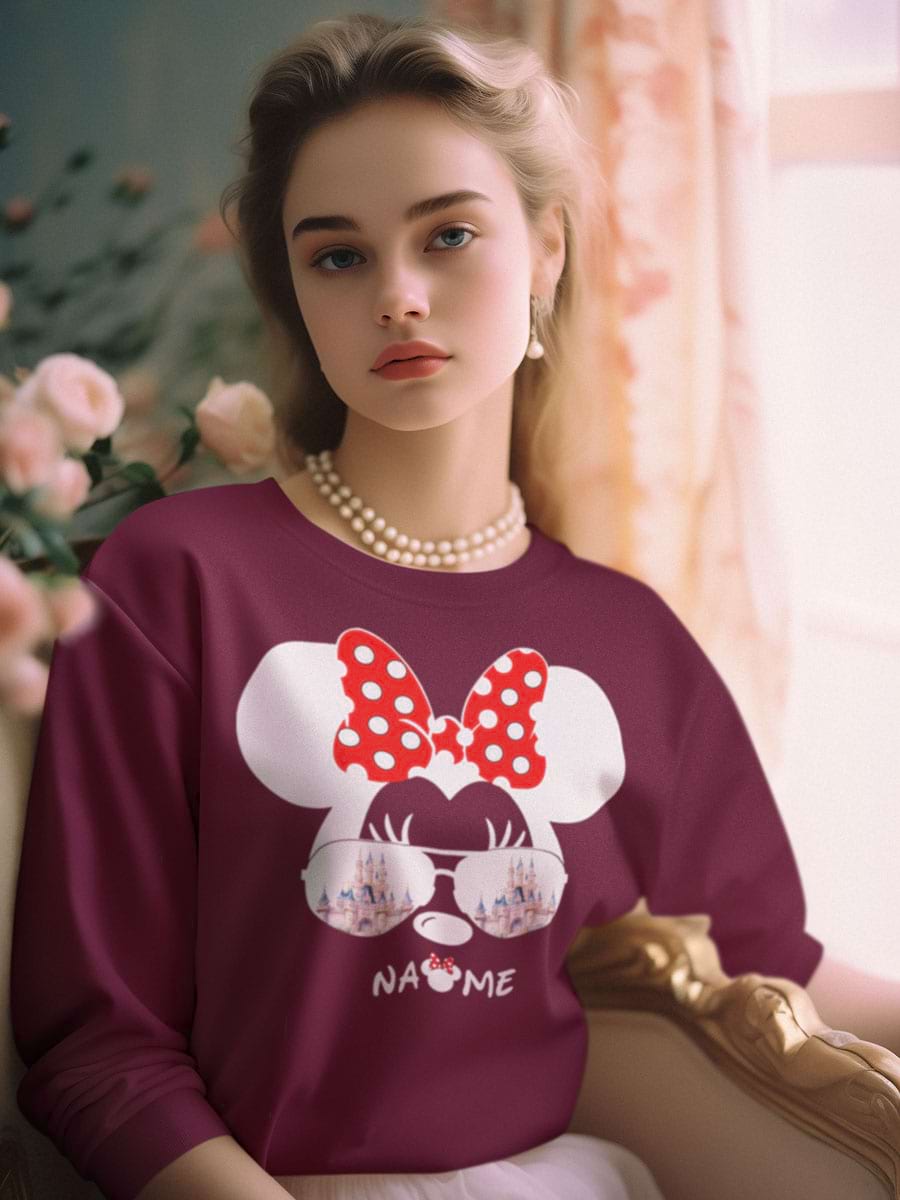 Mama And Mickey Sunglass Sweatshirt