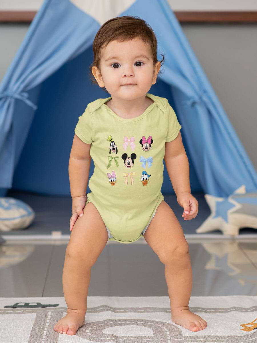 Mickey Minnie Bow Coquette V2 Babysuit - Second View
