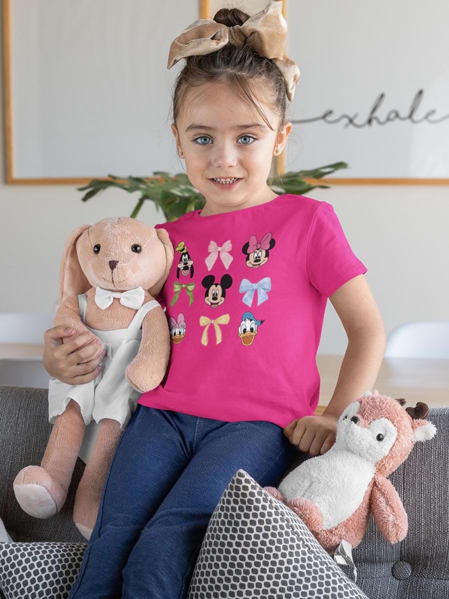 Mickey Minnie Bow Coquette V2 Tshirt