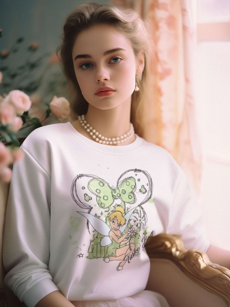Tinker Bell Minnie Castle Sweatshirt - Second View