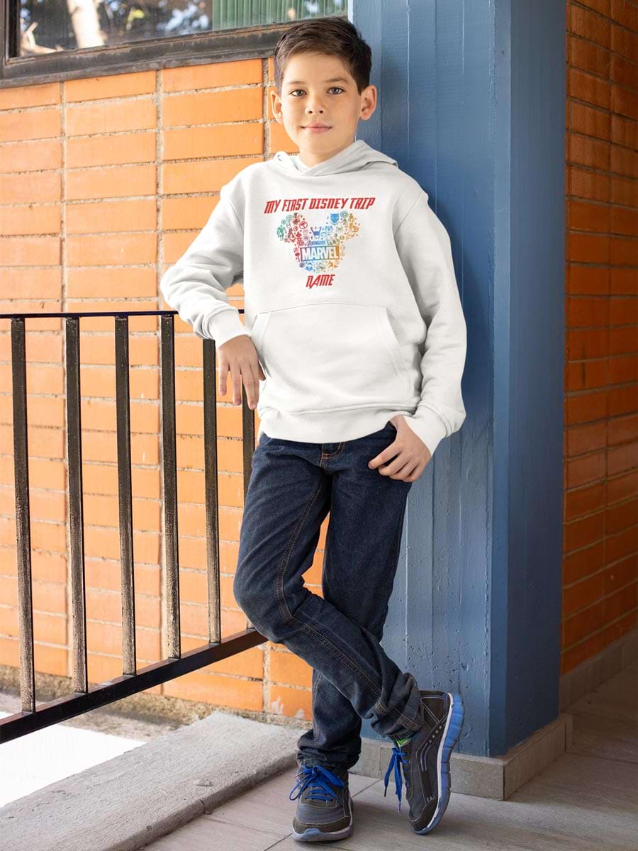 Avengers Marvel My First Disney Trip Hoodie