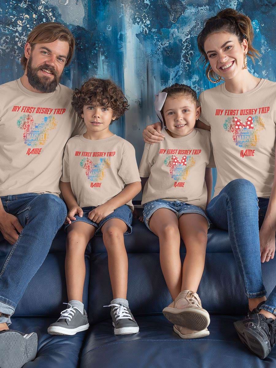 Marvel Avengers My First Disney Trip Tshirt