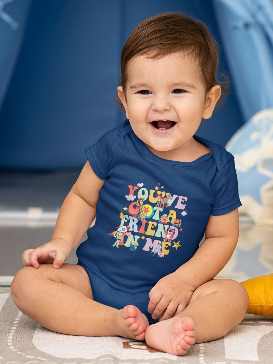 Cowboy And Friends Babysuit - Second View