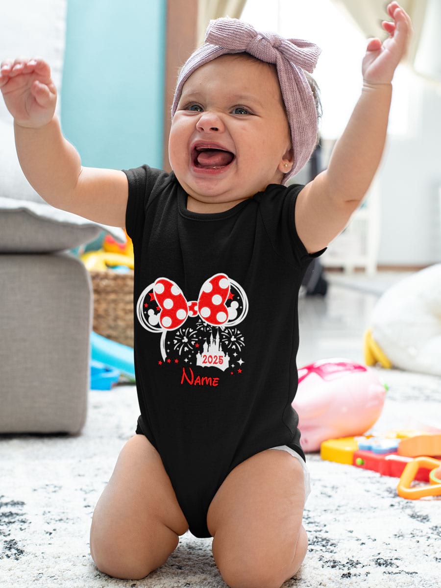 Mickey Minnie Castle V2 Babysuit - Second View