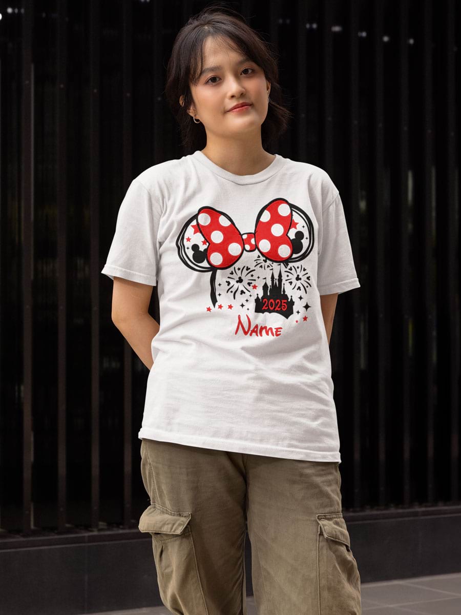Mickey Minnie Castle V2 Tshirt - Second View