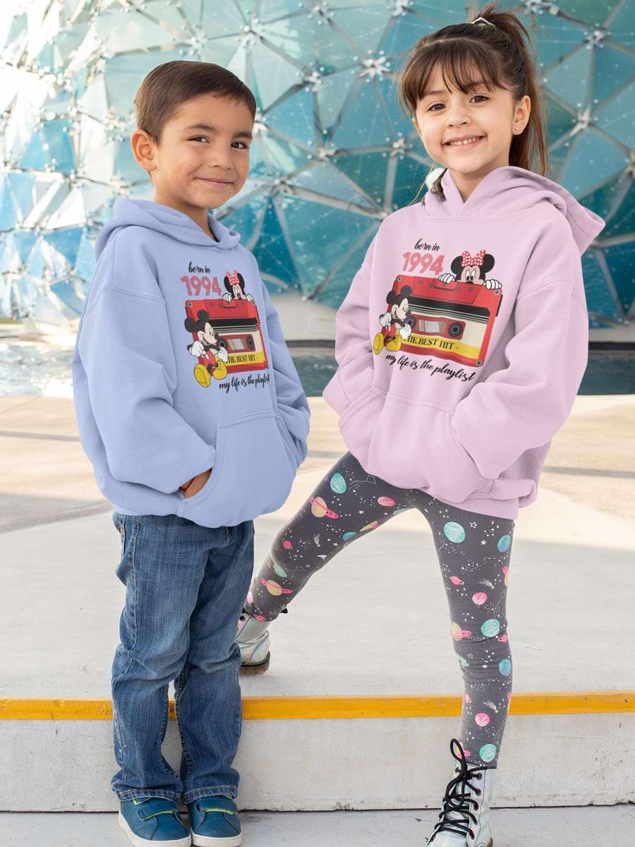 Retro Mickey Minnie Birthday Hoodie
