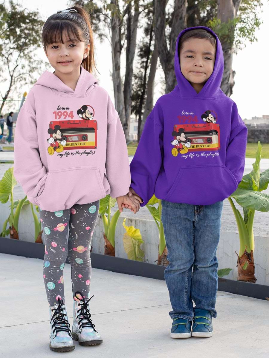 Retro Mickey Minnie Birthday V3 Hoodie