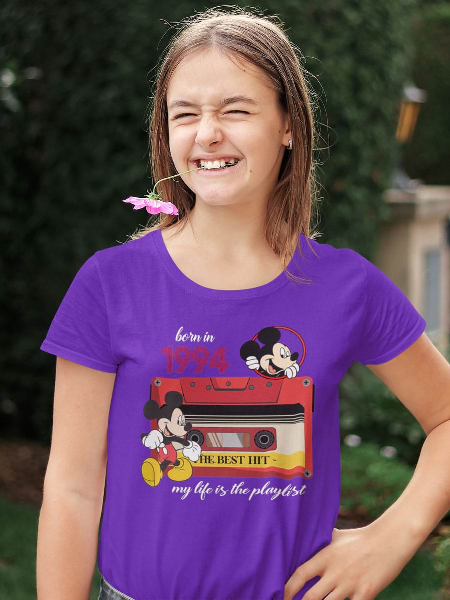 Retro Mickey Minnie Birthday V3 Tshirt
