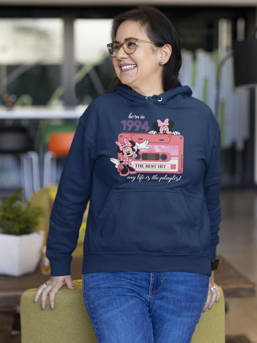 Retro Minnie Birthday Hoodie