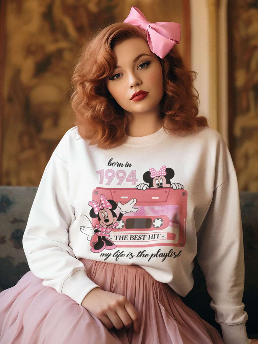 Retro Minnie Birthday Sweatshirt - Second View