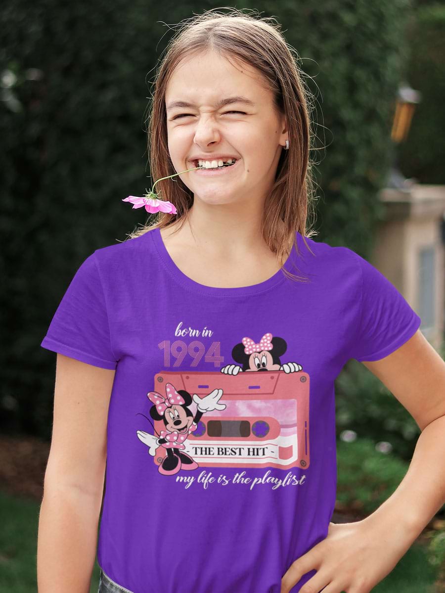 Retro Minnie Birthday Tshirt