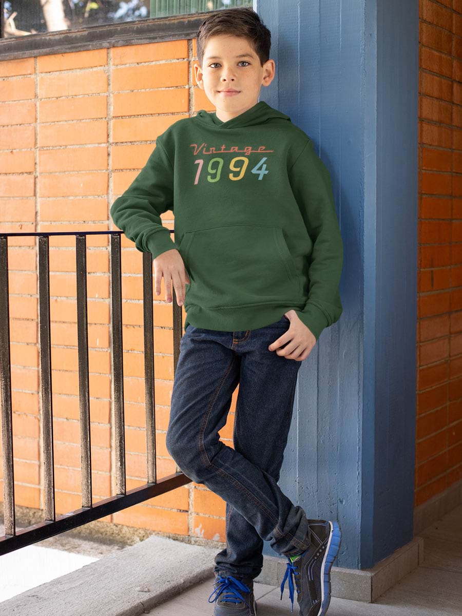 Vintage Birthday Hoodie - Second View