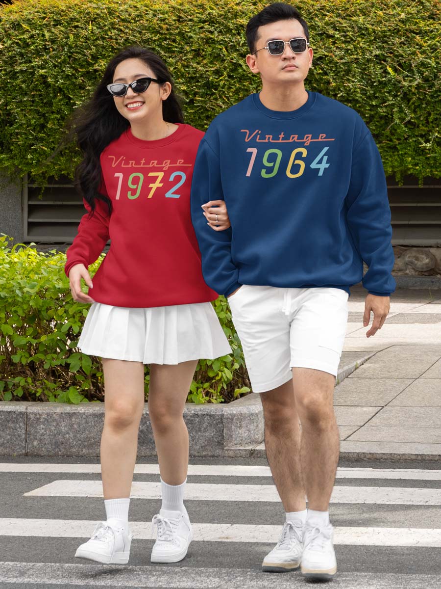 Vintage Birthday Sweatshirt