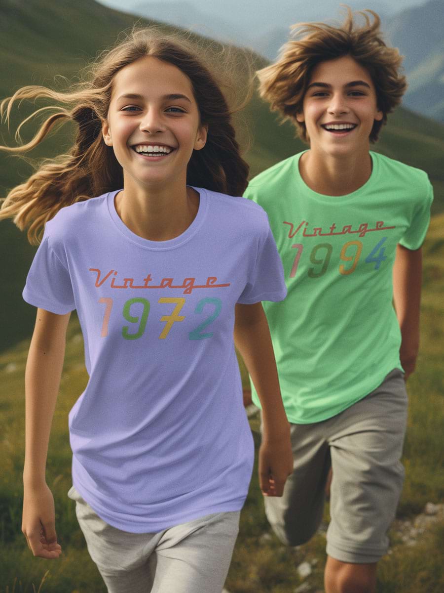 Vintage Birthday Tshirt