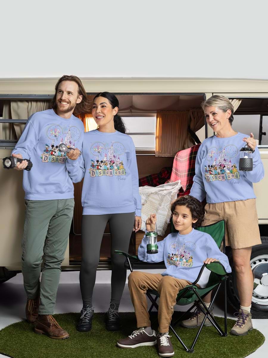 Mickey Disneyland Castle Sweatshirt
