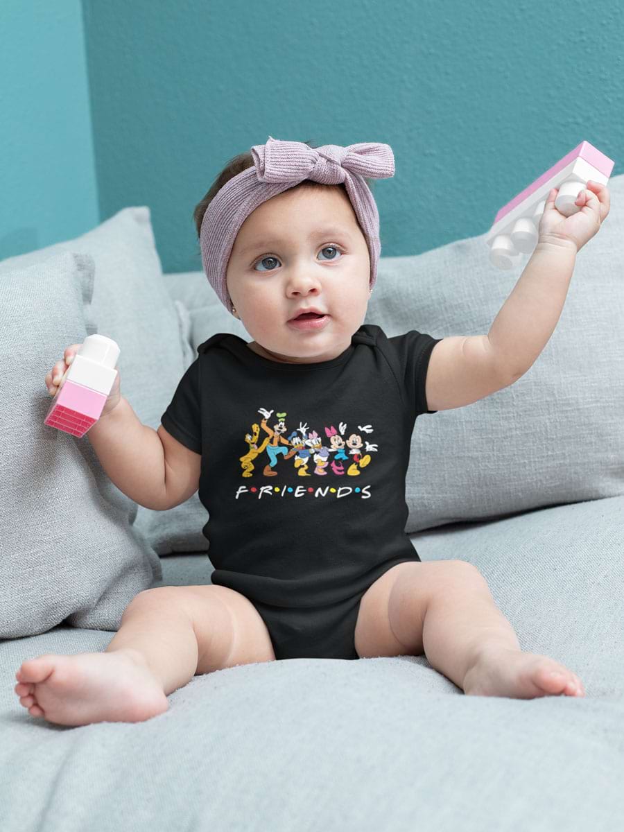 Mickey Minnie Friends Babysuit - Second View