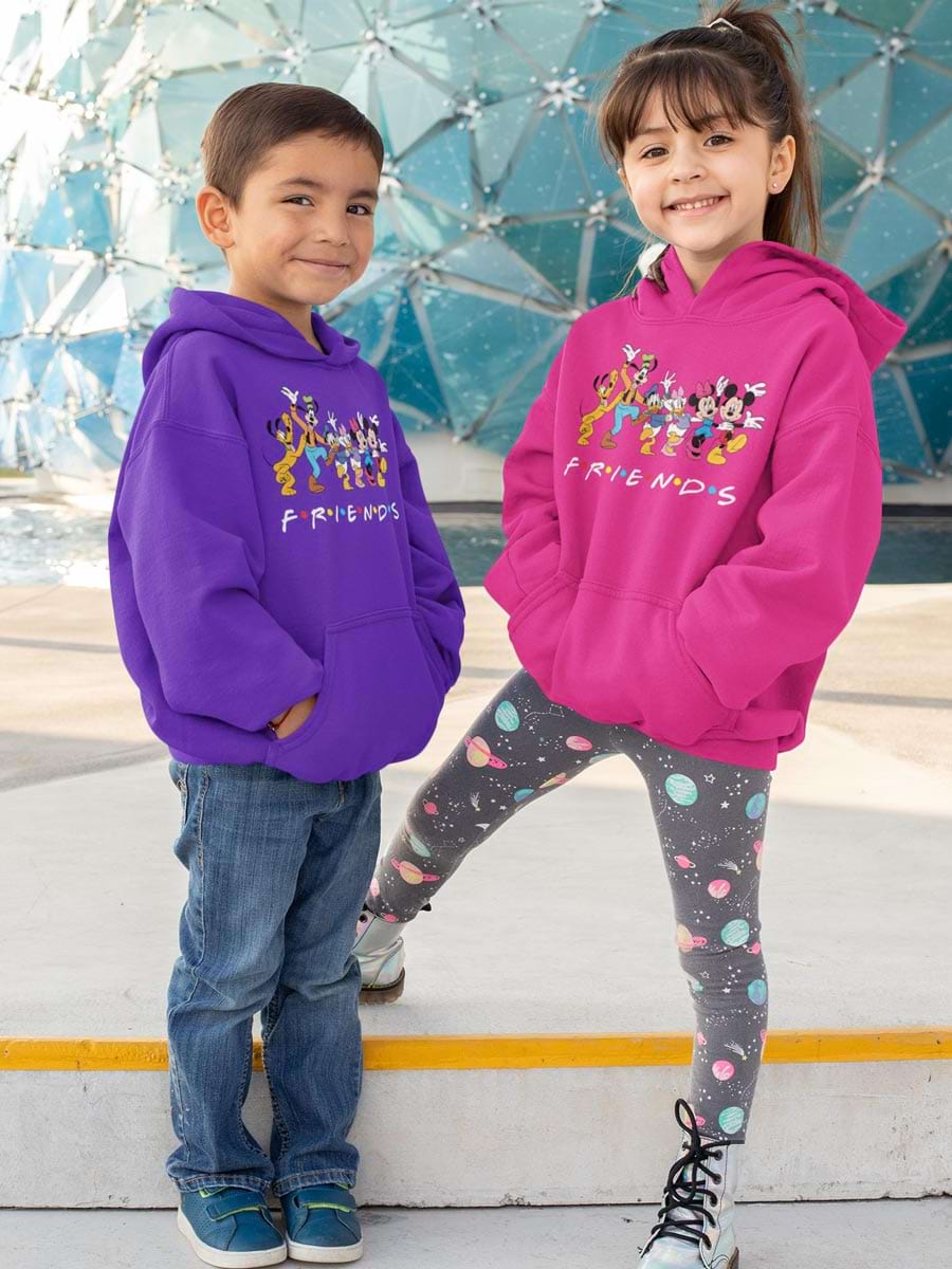 Mickey Minnie Friends Hoodie