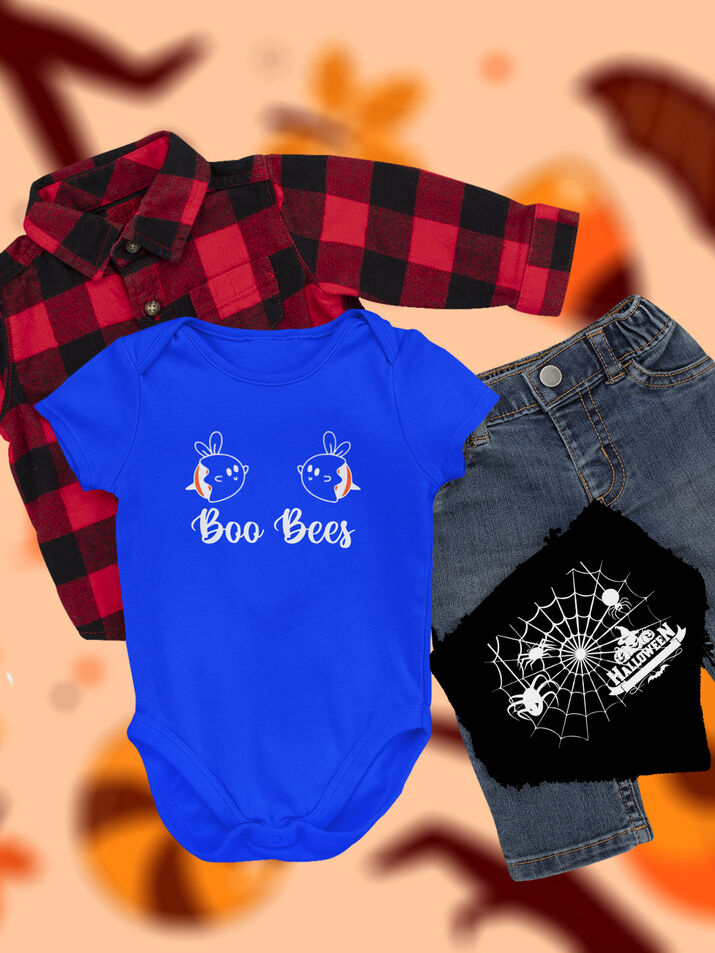 Boo Bees 2 Baby Suit - Second View