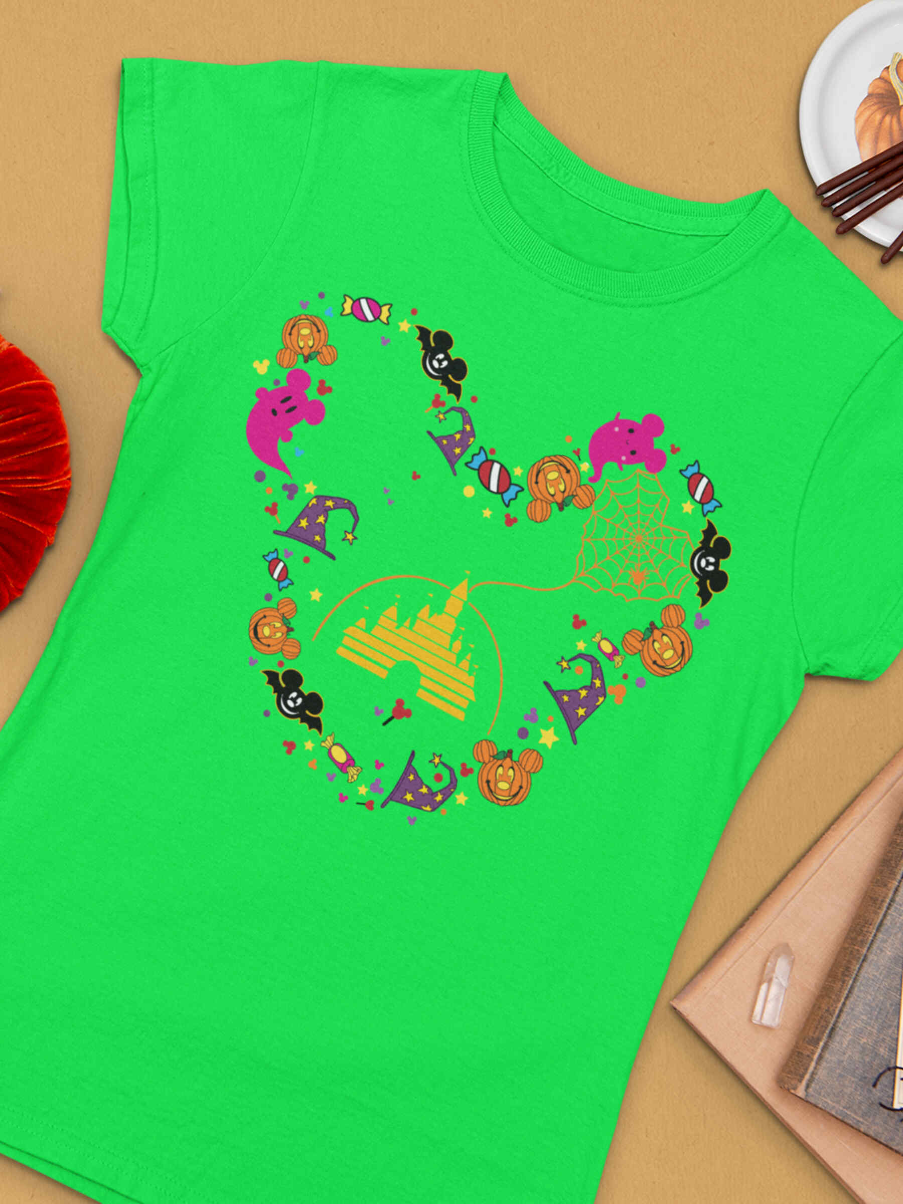 Cricut Mickey Mouse Halloween Tshirt - Second View