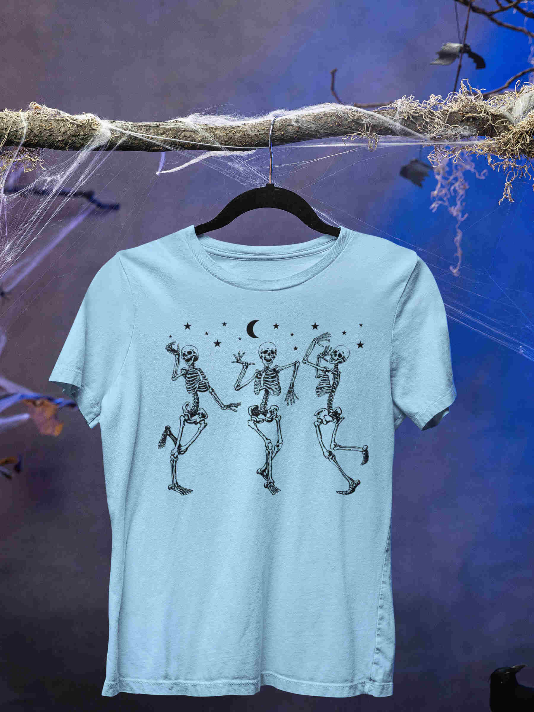 Dancing Skeletons Halloween Tshirt - Second View
