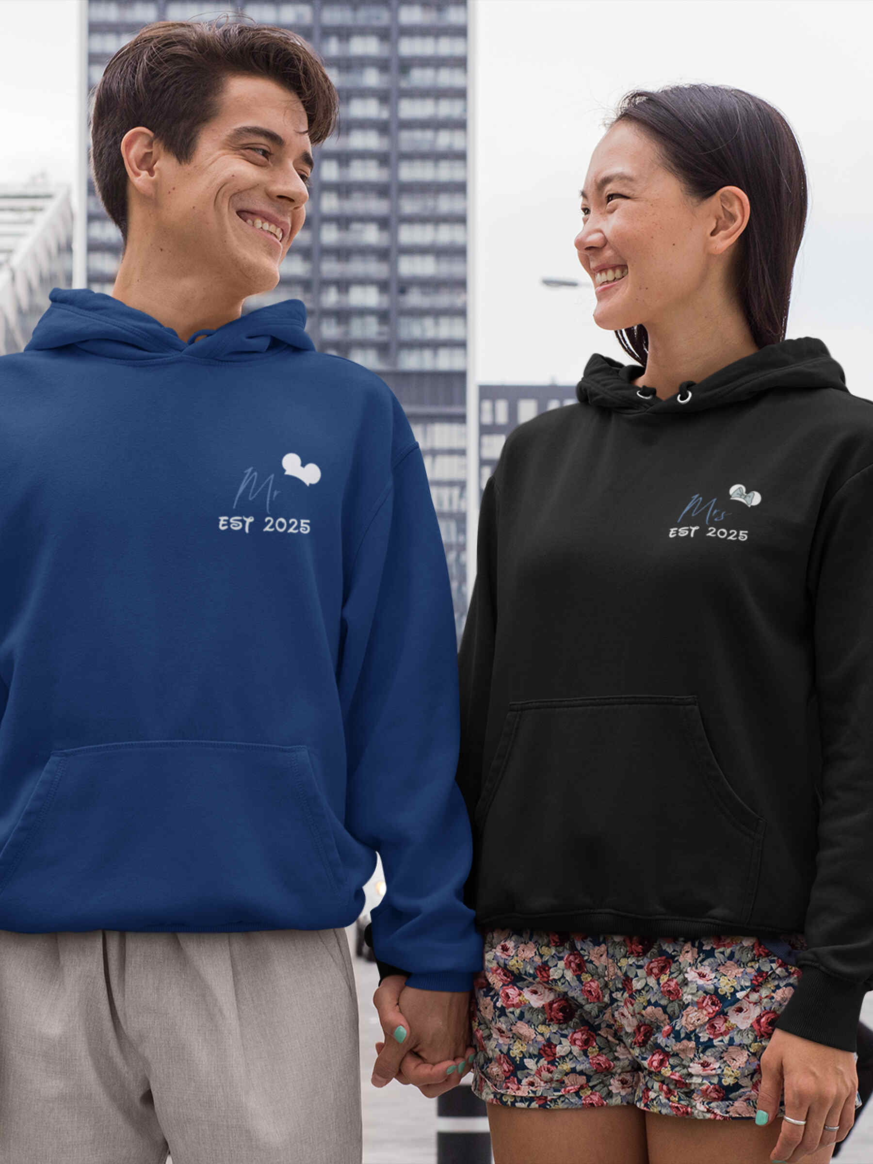 Mickey Minnie Disney Wedding Hoodie