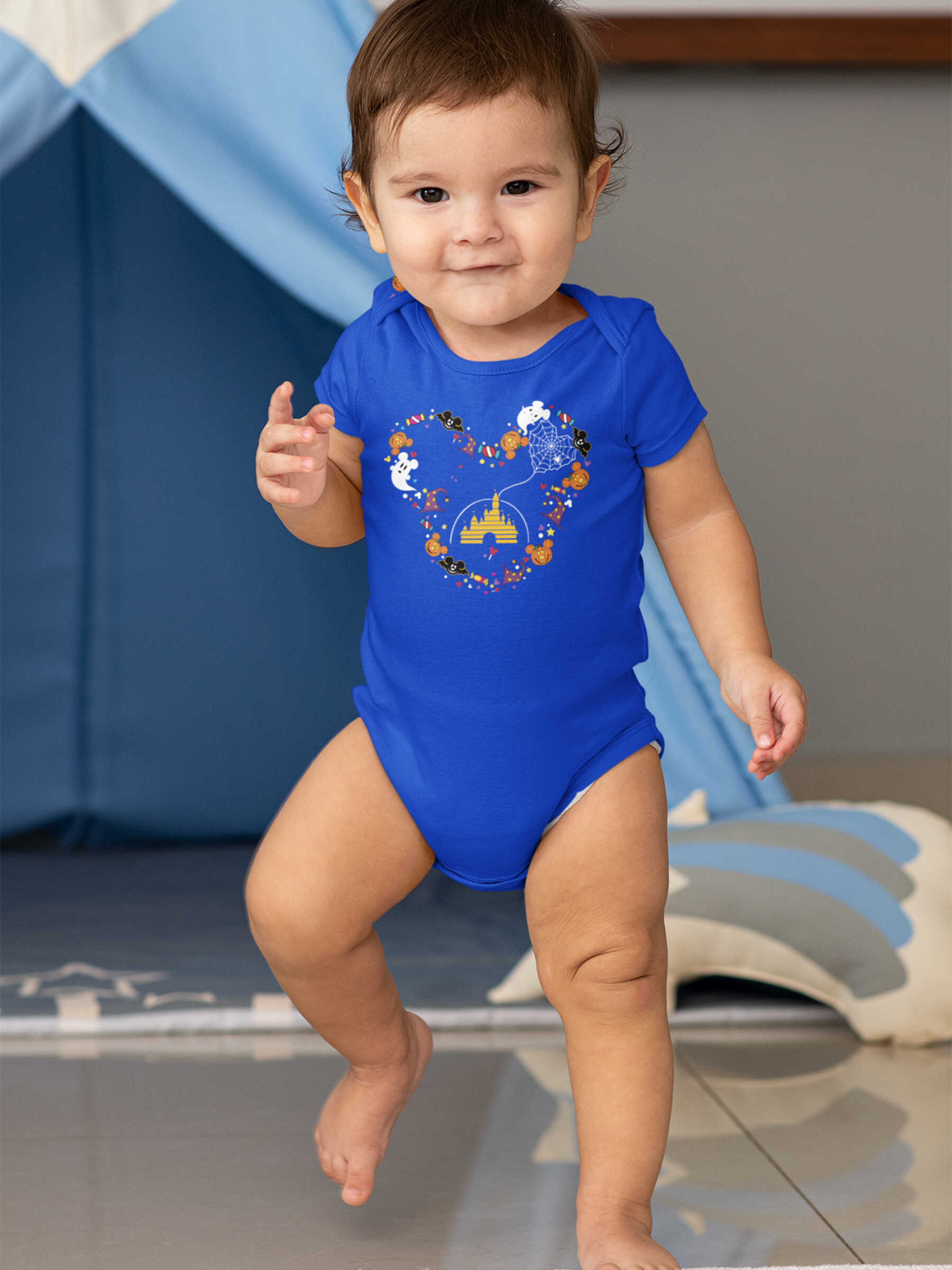Cricut Mickey Mouse Halloween Baby Suit
