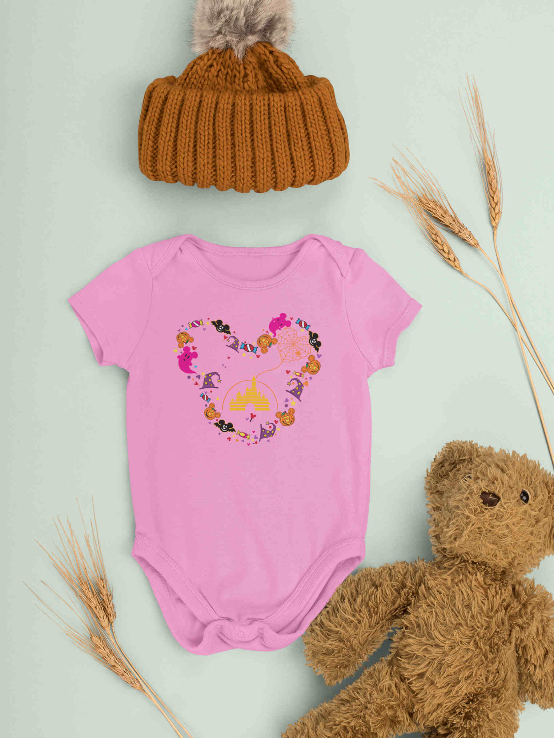 Cricut Mickey Mouse Halloween Baby Suit - Second View