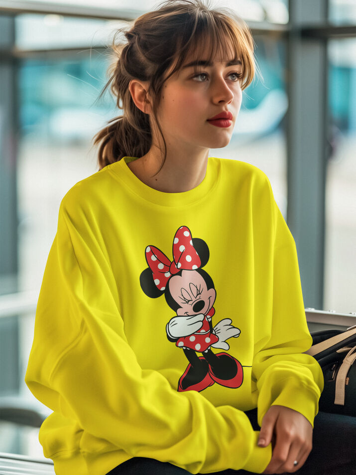 Mickey Minnie Characters Sweatshirt