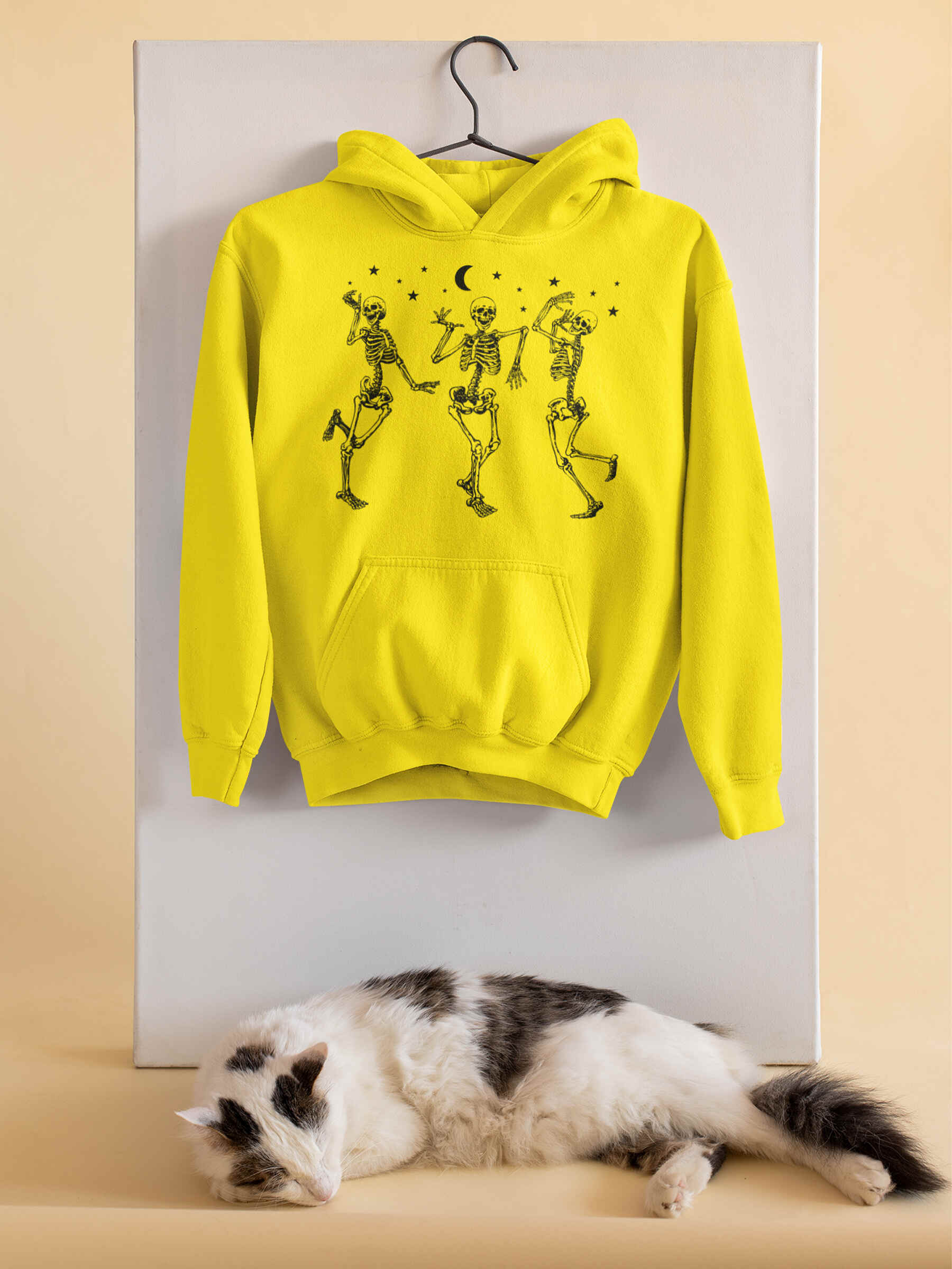 Dancing Skeletons Halloween Hoodie - Second View
