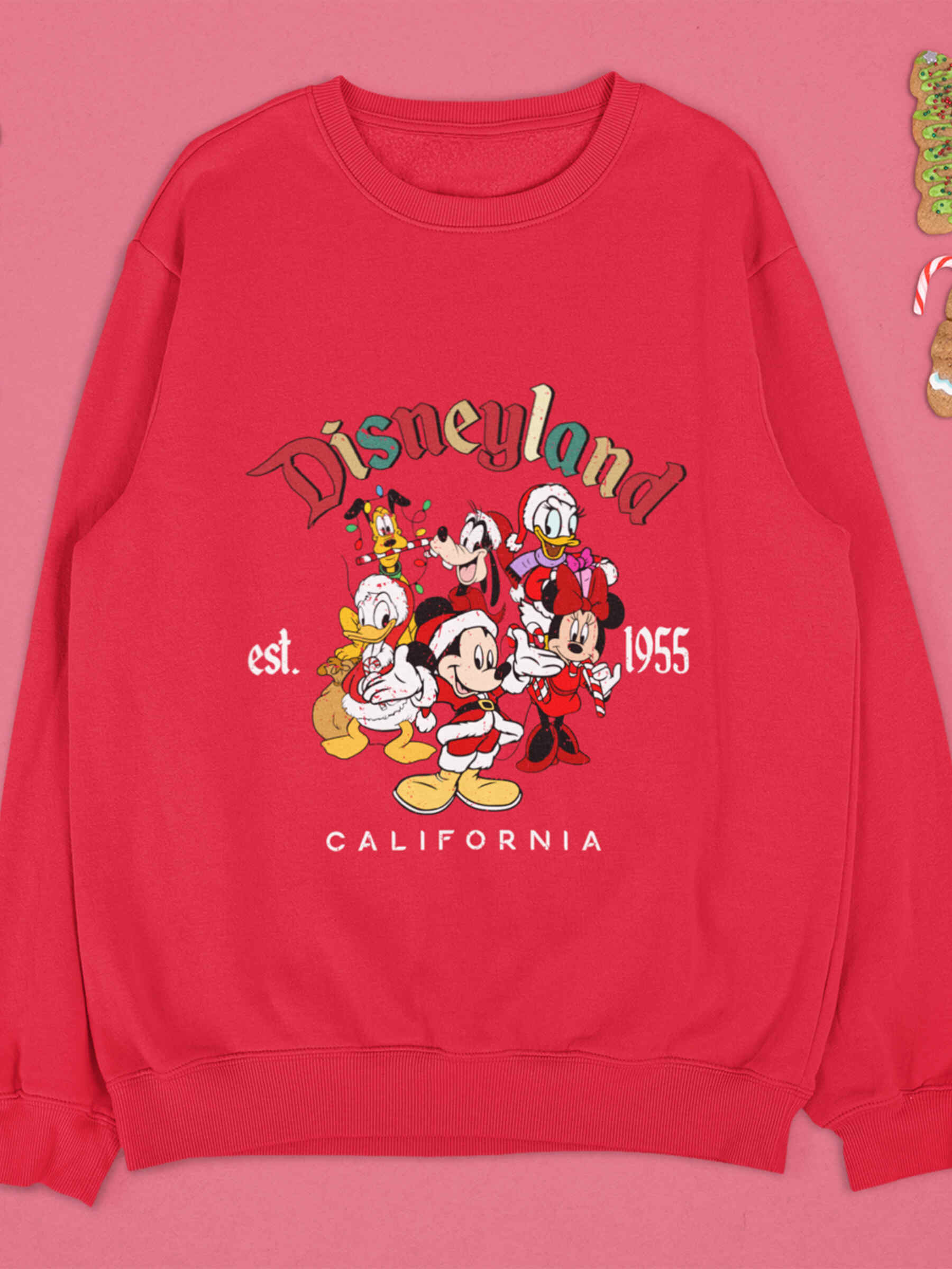 Christmas Disneyland California 1955 Sweatshirt - Second View