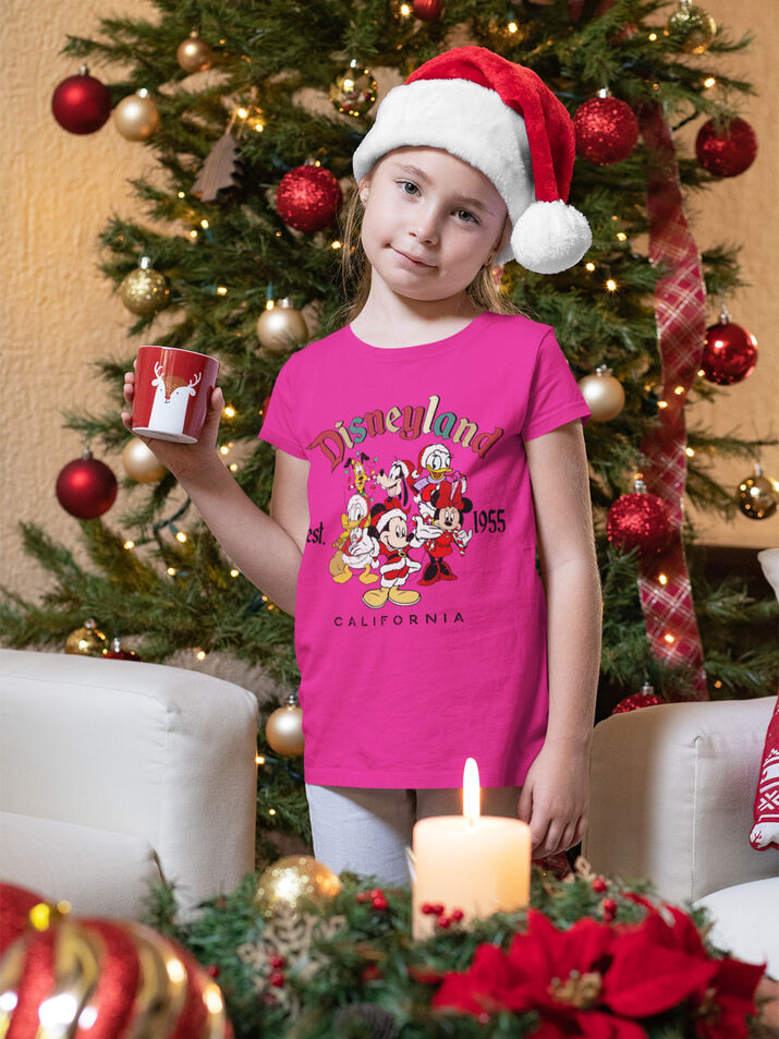 Christmas Disneyland California 1955 Tshirt