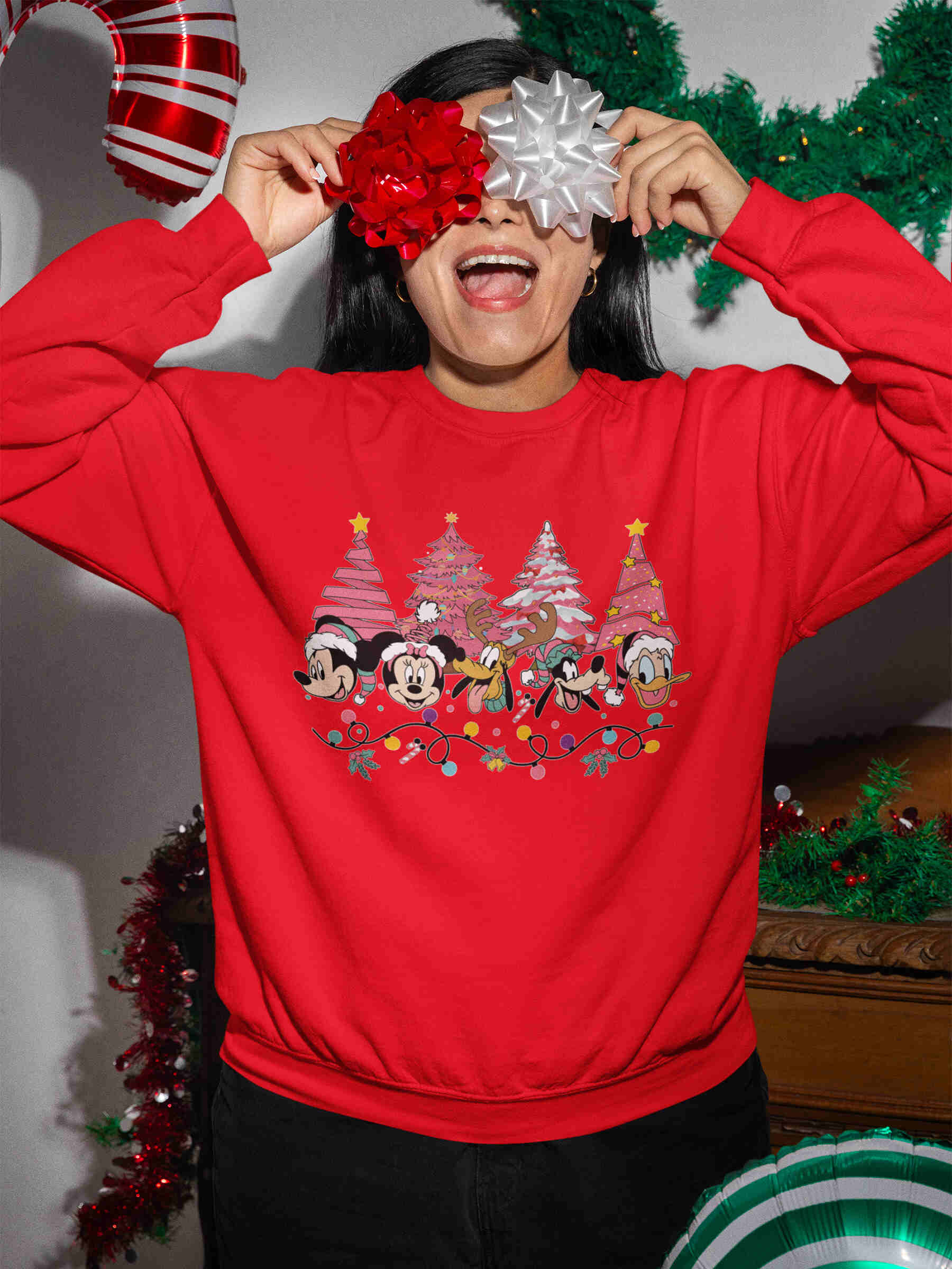 Christmas Mouse And Friends Sweatshirt