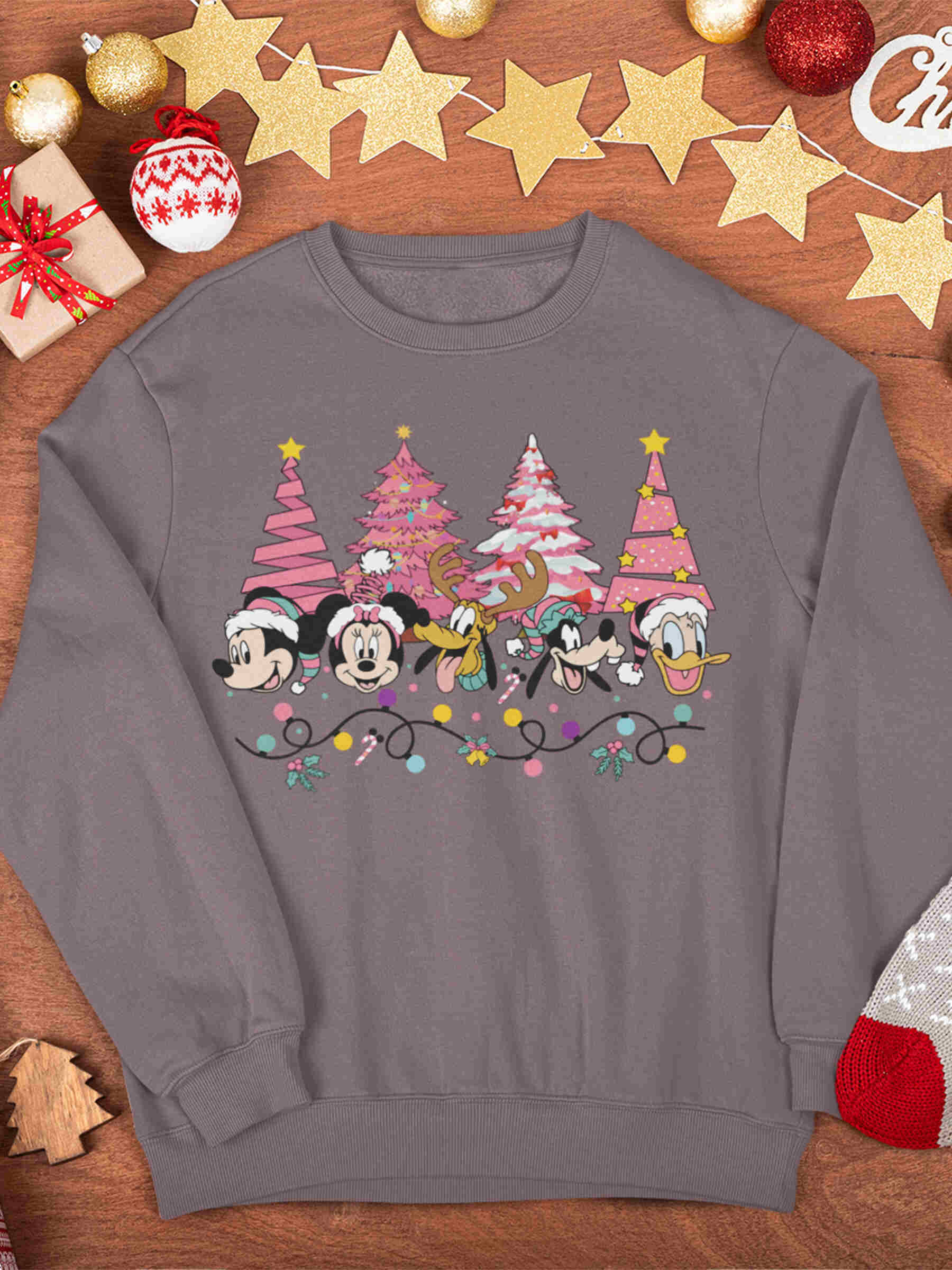 Christmas Mouse And Friends Sweatshirt - Second View