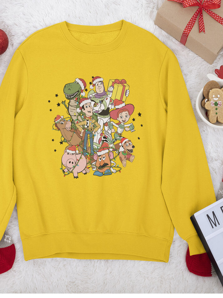 Christmas Toy Story Friends Sweatshirt - Second View