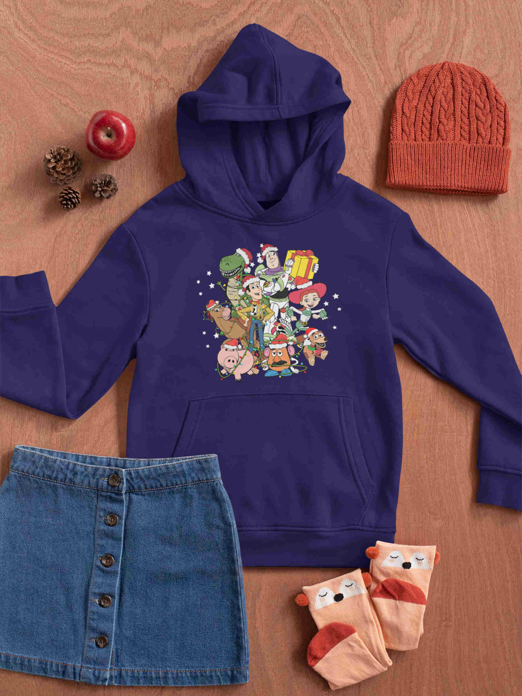 Christmas Toy Story Friends Hoodie - Second View