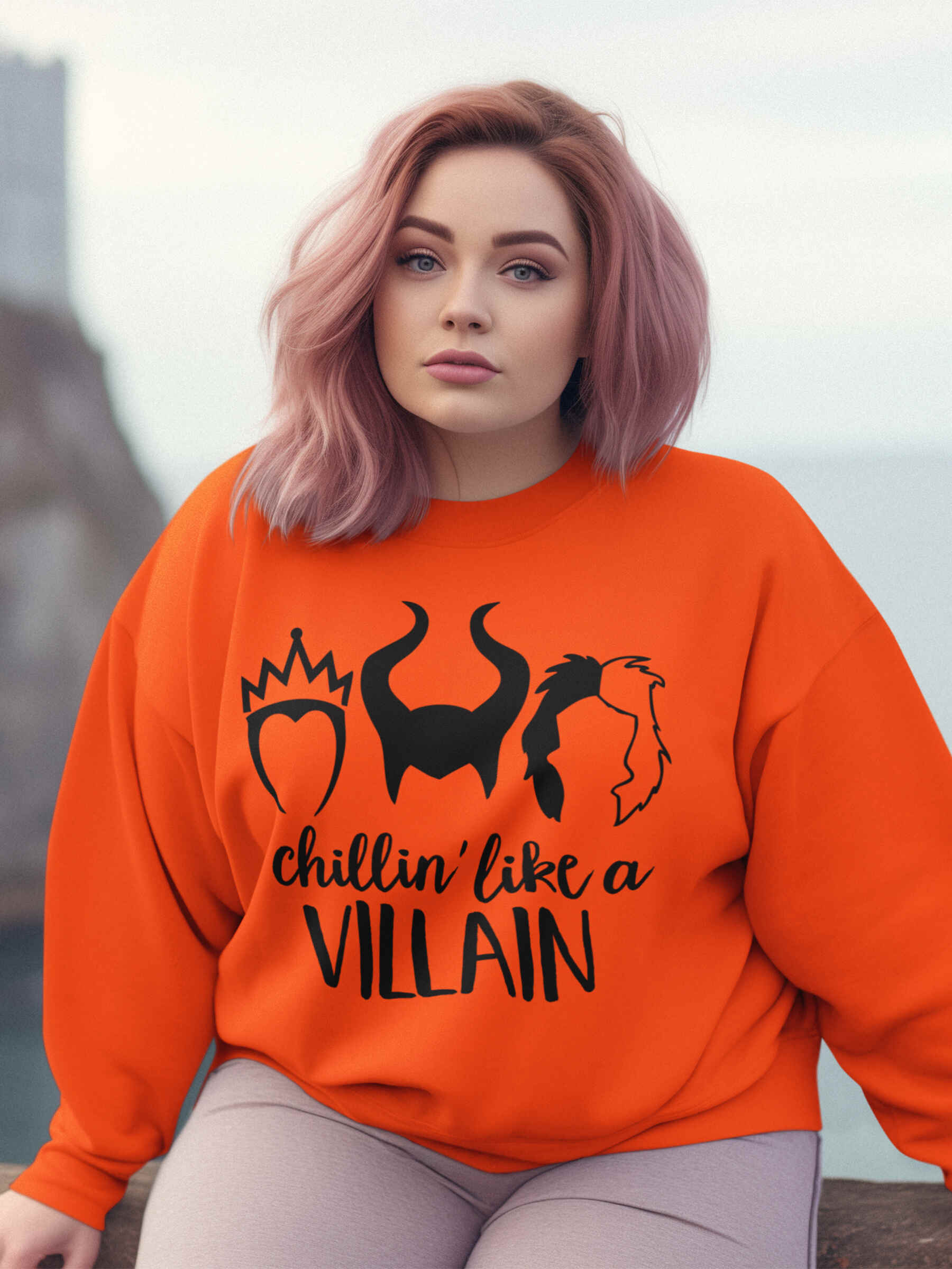 Chillin Like A Villain Sweatshirt