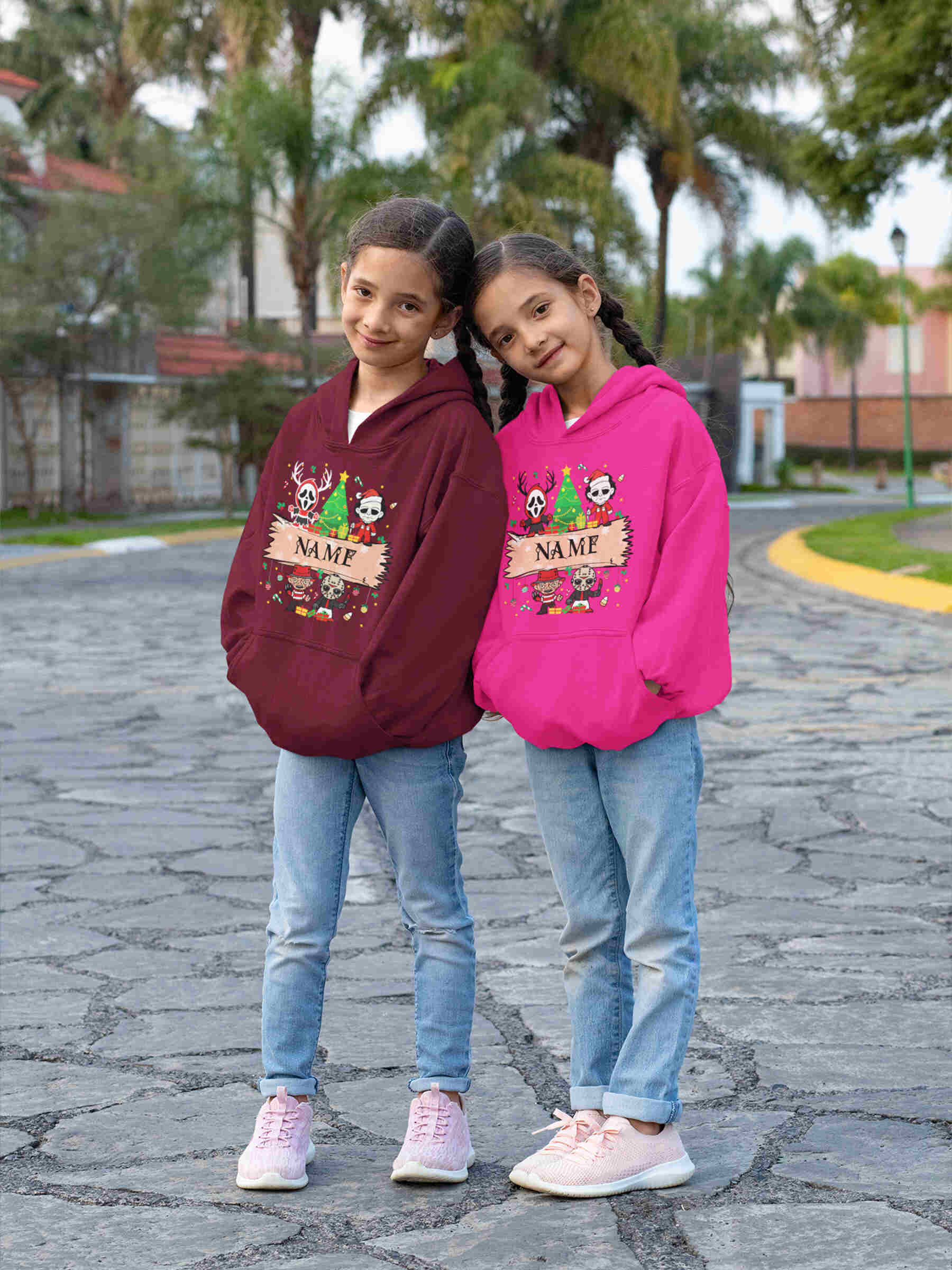 Custom Name Christmas Killer Movie Hoodie