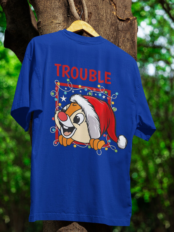 Chip & Dale Double Trouble Christmas Tshirt - Second View