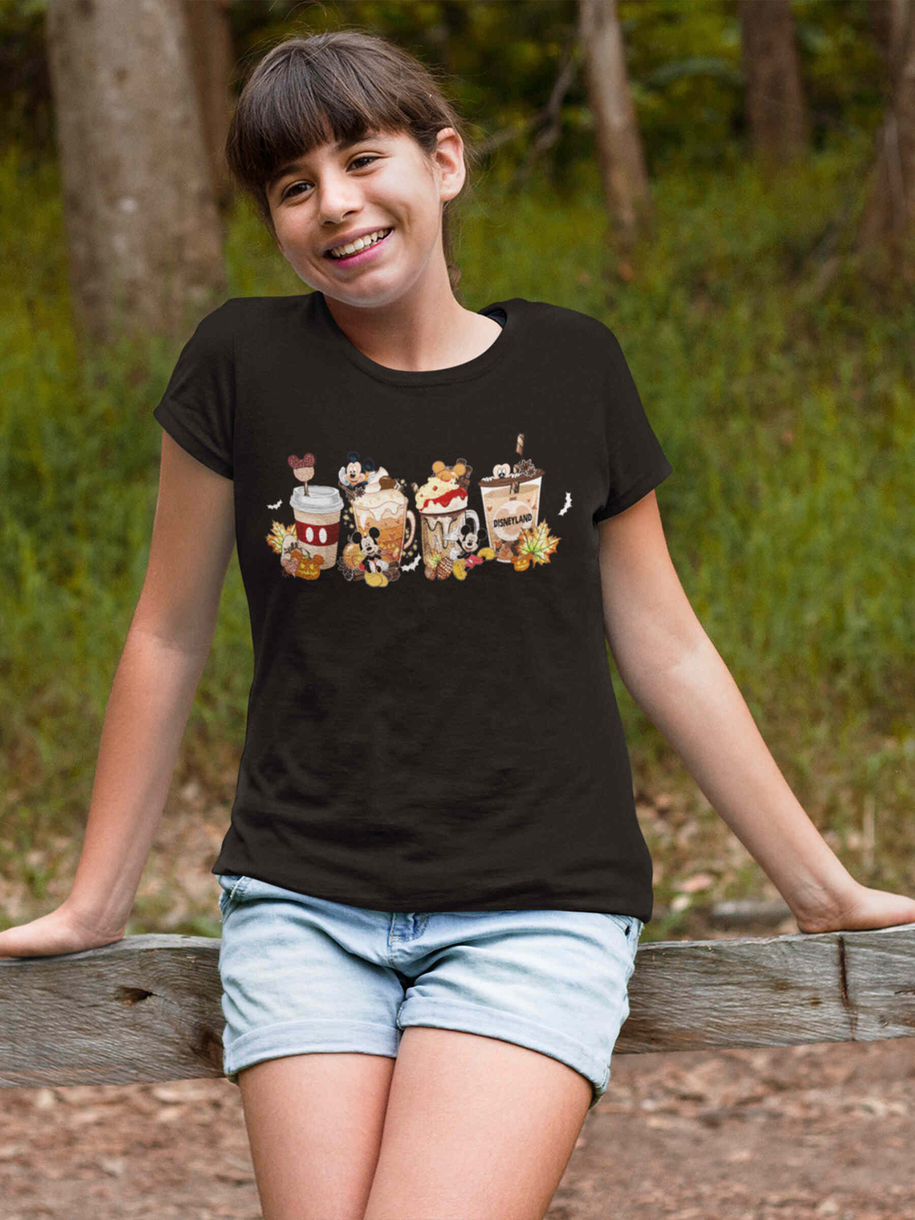 Disneyland Halloween Latte Coffee Tshirt