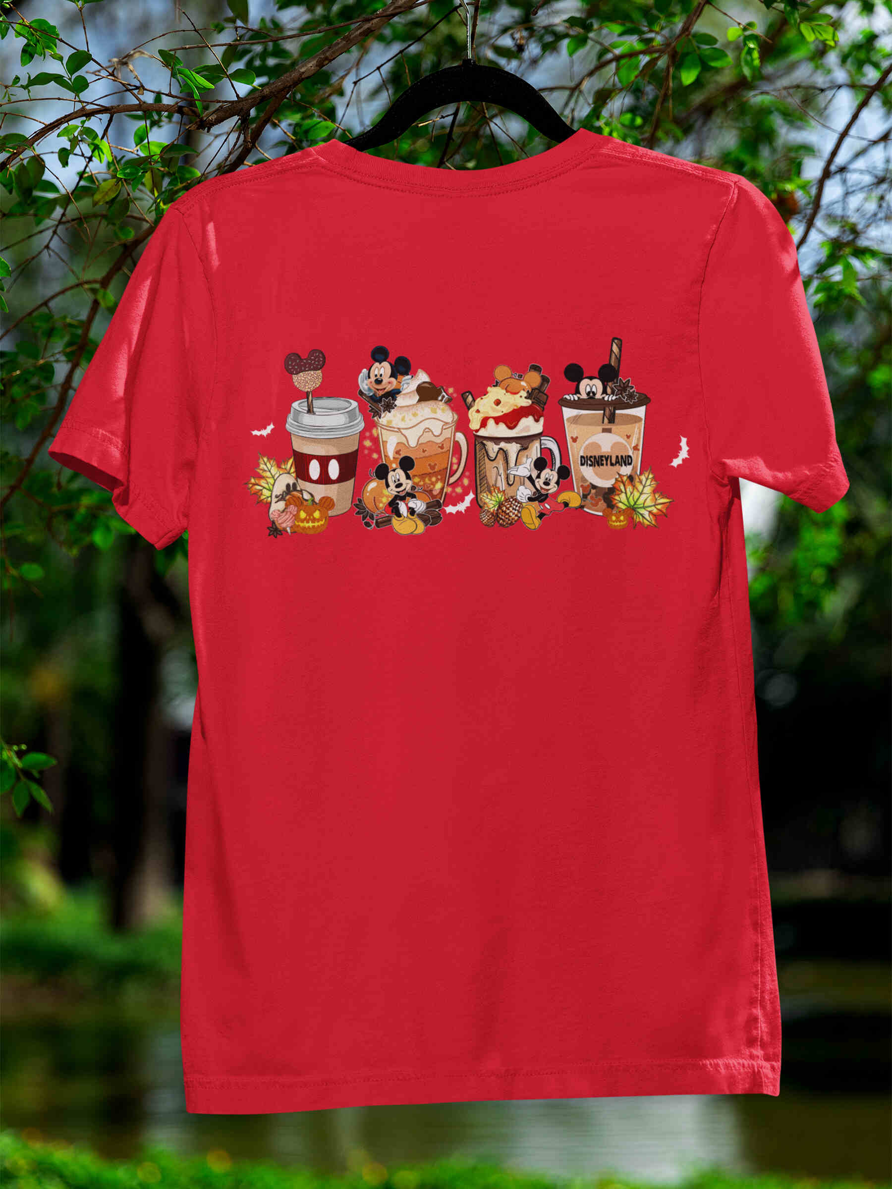 Disneyland Halloween Latte Coffee Tshirt - Second View