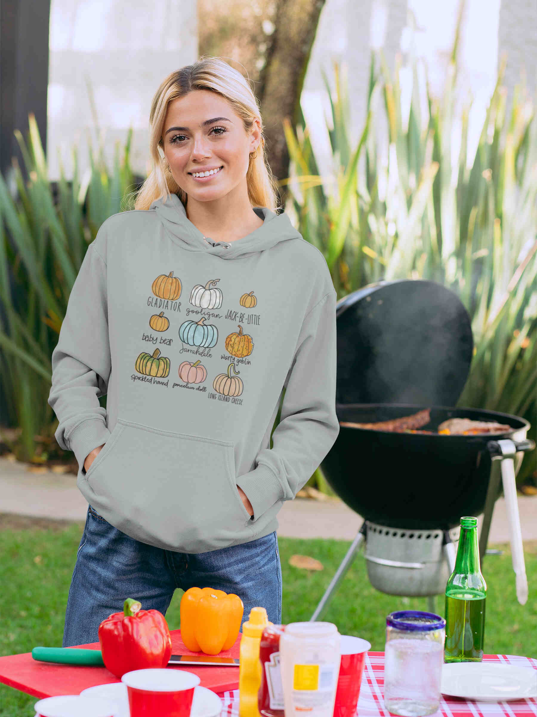 Fall Pumpkins Hoodie