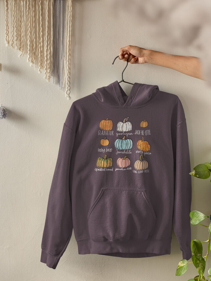 Fall Pumpkins Hoodie - Second View