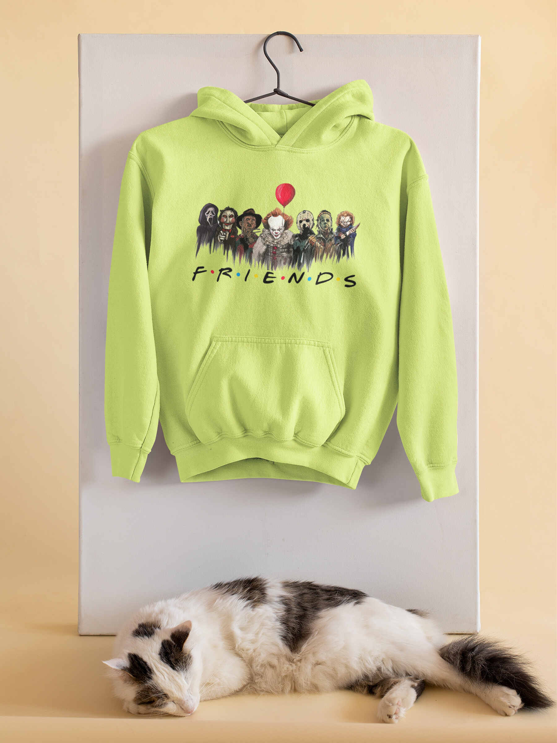 Friends Horror Hoodie - Second View